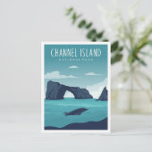 Channel Island National Park California Travel Briefkaart (Staand voorkant)