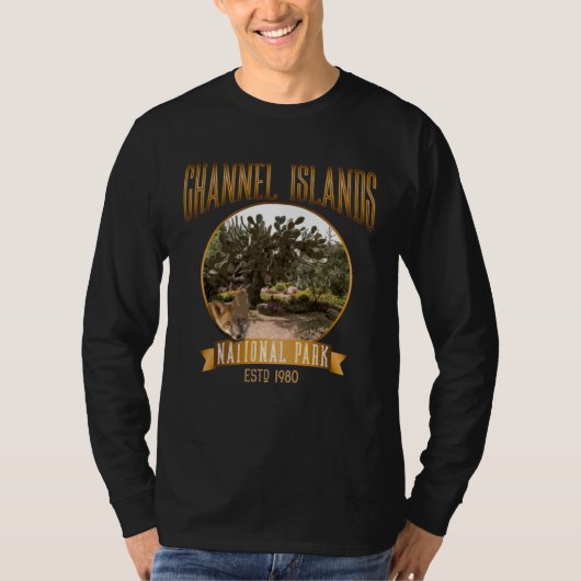 Channel Islands National Park California Souvenir T-shirt (Voorkant)