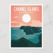 Channel Islands National Park California Travel  Briefkaart (Voorkant)