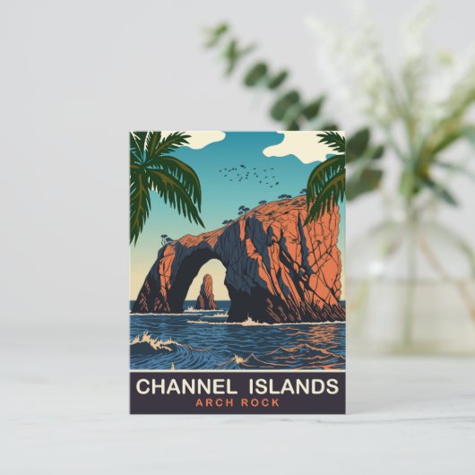 Channel Islands National Park, Californië, Reizen Briefkaart (Staand voorkant)