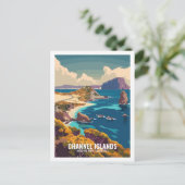 Channel Islands National Park, Californië, Verenig Briefkaart (Staand voorkant)