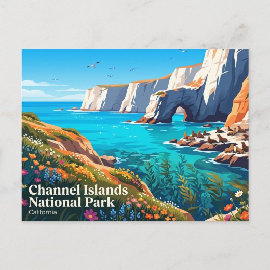 Channel Islands National Park VS Briefkaart (Voorkant)