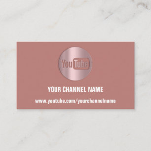 CHANNEL NAAM YOUTUBER LOGO QR CODE ROOS VISITEKAARTJE