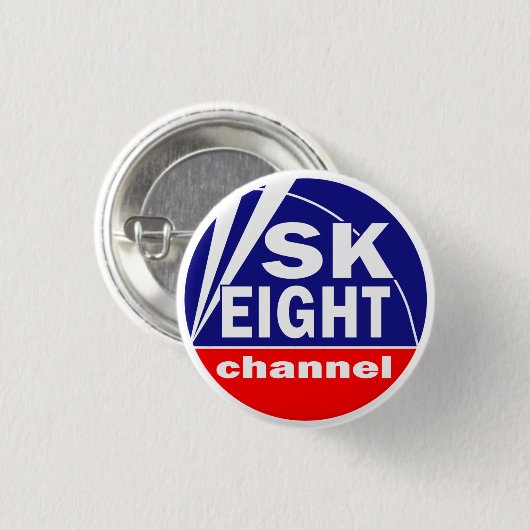 Channel Sk8 News Button (Voorkant /achterkant)