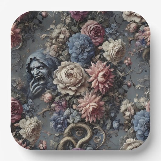 Channeling the Veil – Gothic Victorian Papieren Bordje (Voorkant)