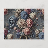 Channeling van de sluier - Gotisch Victoriaans Feestdagenkaart (Voorkant)