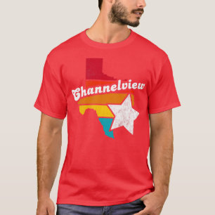 Channelview Vintage van Texas Distress Souvenir 2 T-shirt