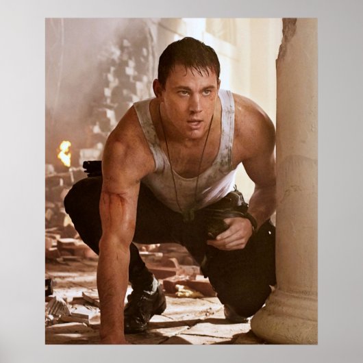 Channing Tatum Scene Poster (Voorkant)