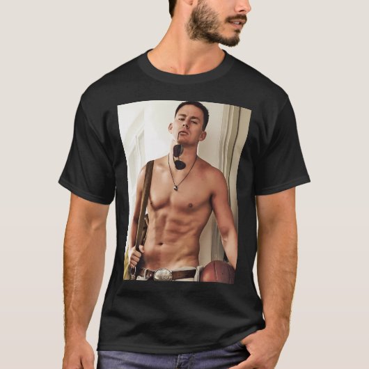 Channing Tatum zonder shirt (Voorkant)