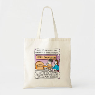 Channukah en Thanksgiving - Bag Tote Bag