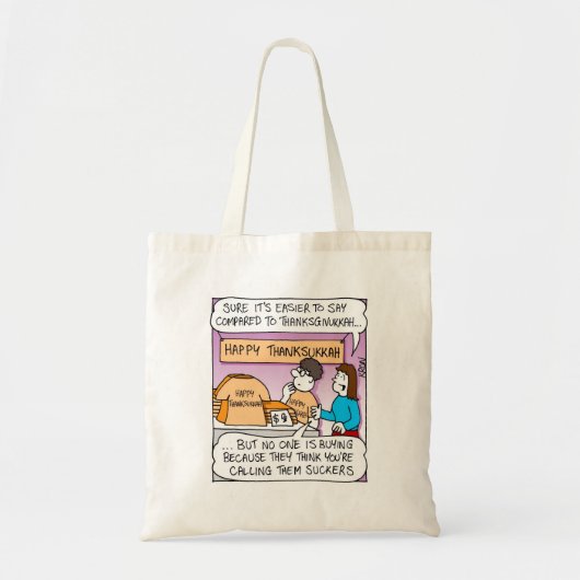 Channukah en Thanksgiving - Bag Tote Bag (Voorkant)