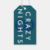 Chanoeka 8 Crazy Nights Gift Label Cadeaulabel (Voorkant)