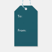 Chanoeka 8 Crazy Nights Gift Label Cadeaulabel (Achterkant)