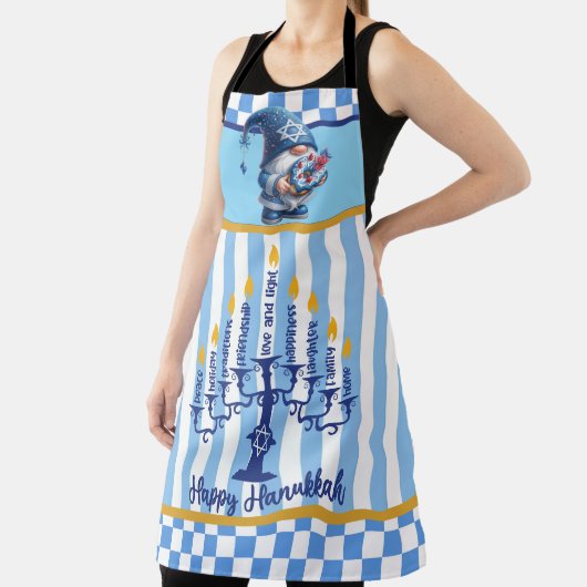 Chanoeka All-Over Print Schort (Insitu)