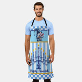 Chanoeka All-Over Print Schort (Gedragen)