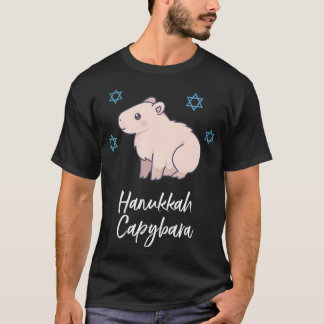 Chanoeka Capybara Joodse Grappige Chanoeka Familie T-shirt