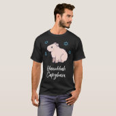 Chanoeka Capybara Joodse Grappige Chanoeka Familie T-shirt (Voorkant volledig)