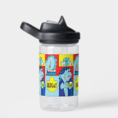 Chanoeka Dinosaurus Party Waterfles (Rechts)