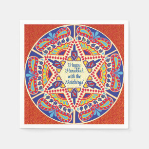 Chanoeka Dreidel Design Servet