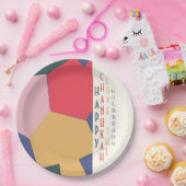 Chanoeka Dreidel Tijd Papieren Bordje (Feest)