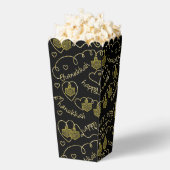 Chanoeka Dreidels in harten voor dozen Bedankdoosjes (Popped)