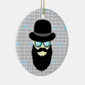 Chanoeka en Kerstmis Keramisch Ornament (Rechts)