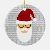 Chanoeka en Kerstmis Keramisch Ornament (Achterkant)