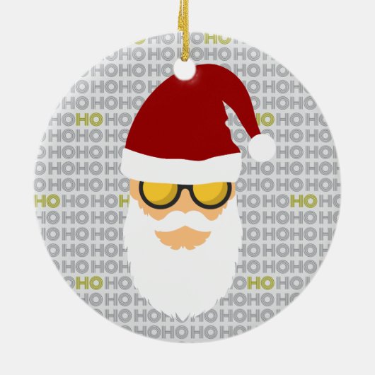 Chanoeka en Kerstmis Keramisch Ornament (Achterkant)