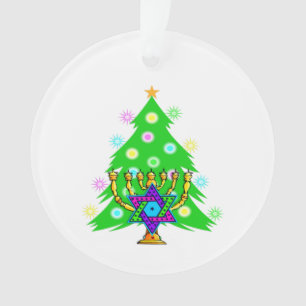 Chanoeka en Kerstmis Ornament