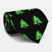 Chanoeka en Kerstmis Stropdas (Opgerold)