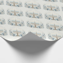 Chanoeka Festival van Licht met Menorah en Lily