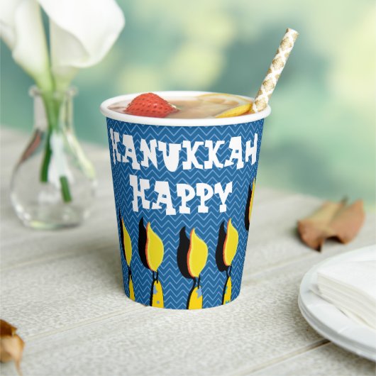 Chanoeka Frying Latkes 8 oz. Papieren Bekers (Insitu)