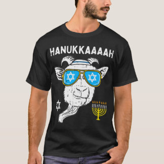 Chanoeka geitenboer Joods Boerderij T-shirt