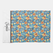 Chanoeka gepersonaliseerd theedoek (Horizontaal)