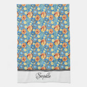 Chanoeka gepersonaliseerd theedoek (Verticaal)