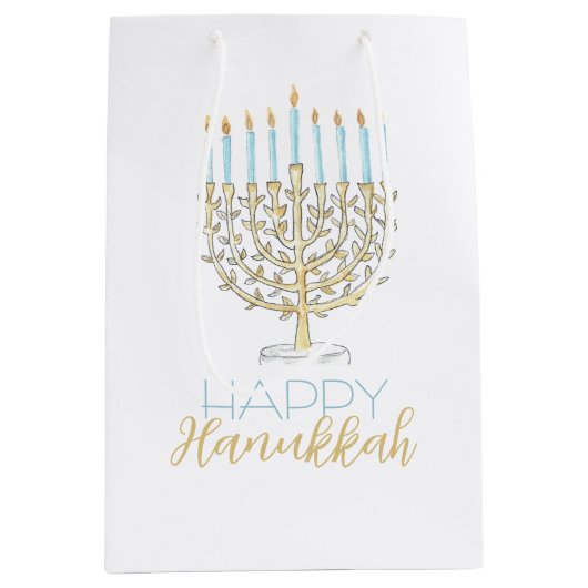 Chanoeka Gift Bag Medium Cadeauzakje (Voorkant)