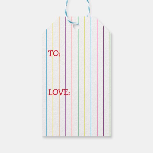 Chanoeka Gift Labels Chanoeka Party Cadeaulabel (Achterkant)