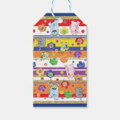 Chanoeka Gift Labels Muis en Vrienden Cadeaulabel (Voorkant)