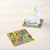 Chanoeka Happy Glitzy Art Kartonnen Onderzetters (Insitu)