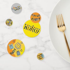 Chanoeka Happy Glitzy Table Confetti