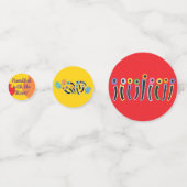 Chanoeka Happy Table Confetti (Voorkanten)