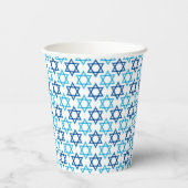 Chanoeka Holiday Paper Cup Papieren Bekers (Achterkant)