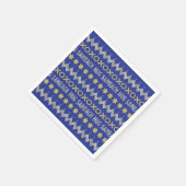 Chanoeka Hug Sameach Servet (Hoek)