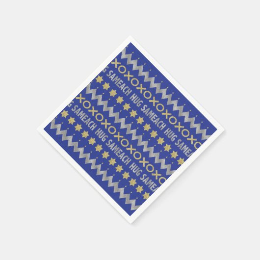 Chanoeka Hug Sameach Servet (Hoek)