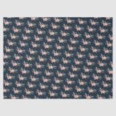 Chanoeka Joodse Bat Mitswa Bloemen Hand-getrokken  Tissuepapier (Voorkant)