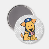 Chanoeka Joodse labrador retriever puppy hond Magneet (Voorkant / Achterkant)