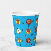 Chanoeka Judah Maccabee 8 oz. Papieren Bekers (Achterkant)