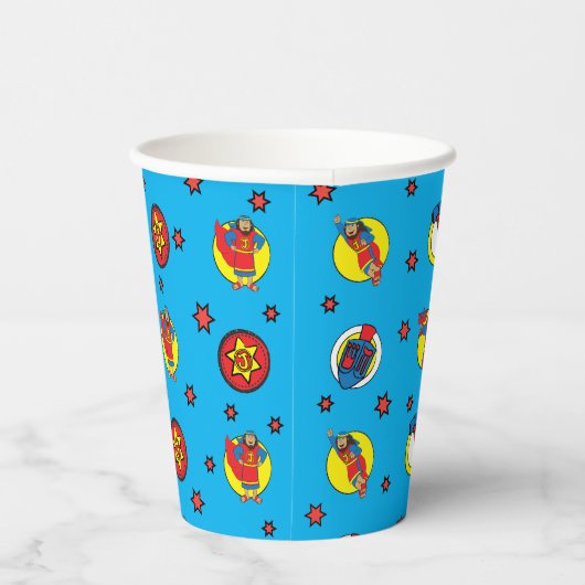 Chanoeka Judah Maccabee 8 oz. Papieren Bekers (Rechts)