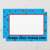 Chanoeka Judah Maccabee bedankje Kaart (Voorkant / Achterkant)