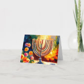 Chanoeka Kaart 12 (Voorkant)